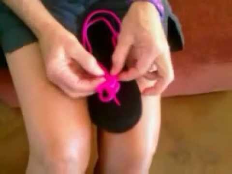 How to Tie Huaraches - Decorative Tying - Sylvie&#039;s Petals - Xero Shoes