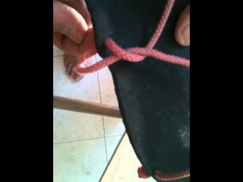 Tendoggallery invisible shoe tying method