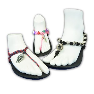 barefoot sandal decorations
