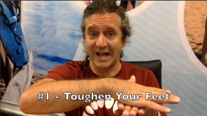 Toughen your Feet to run barefoot